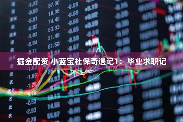掘金配资 小蓝宝社保奇遇记1：毕业求职记